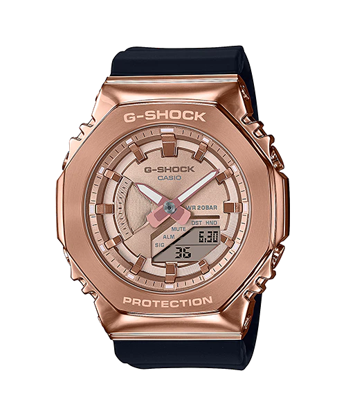 นาฬิกา Casio G-Shock Women ไซส์มินิ Metal Covered รุ่น GM-S2100PG-1A4 ของแท้ รับประกัน1ปี