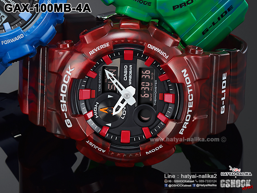 นาฬิกา Casio G-Shock G-LIDE รุ่น GAX-100MB-4A ของแท้ รับประกัน1ปี