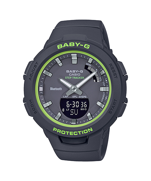 นาฬิกา Casio Baby-G G-SQUAD BSA-B100SC Sport Colors series รุ่น BSA-B100SC-1A ของแท้ รับประกัน1ปี
