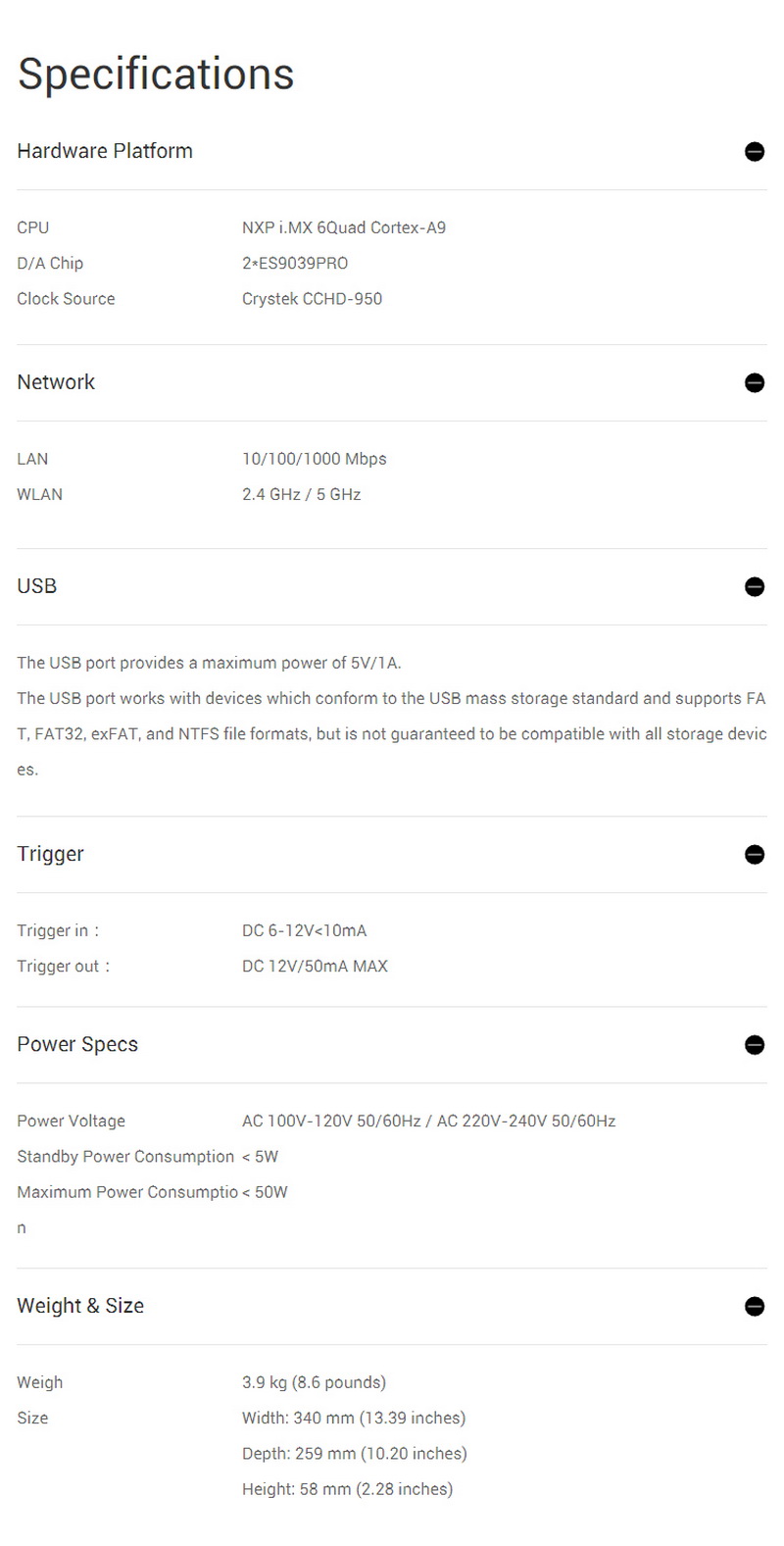 Matrix Audio Element X2 Pure Music Streamer เครื่องเล่นเพลงเครือข่ายแบบตั้งโต๊ะ ประกันศูนย์ไทย