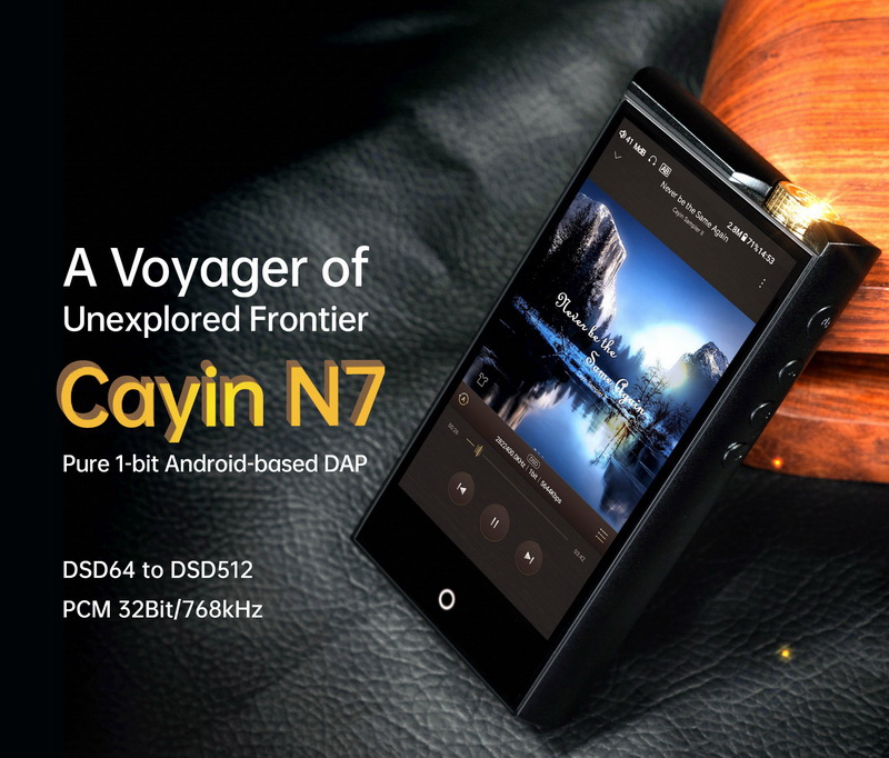 Cayin N7 DAP พกพาระดับเรือธงแห่งยุค Pure 1-bit ระบบปฎิบัติการ Android 12 ประกันศูนย์ไทย