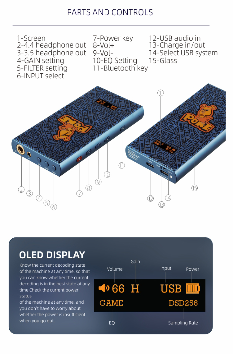 ขาย XDUOO POKEii DAC& พกพาระดับ Hi-Res ครบจบในตัว