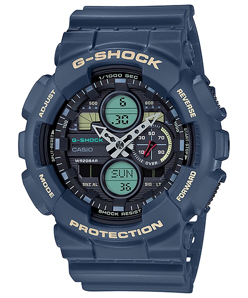 นาฬิกา Casio G-Shock ANALOG-DIGITAL GA-140 series รุ่น GA-140-2A ของแท้ รับประกัน1ปี
