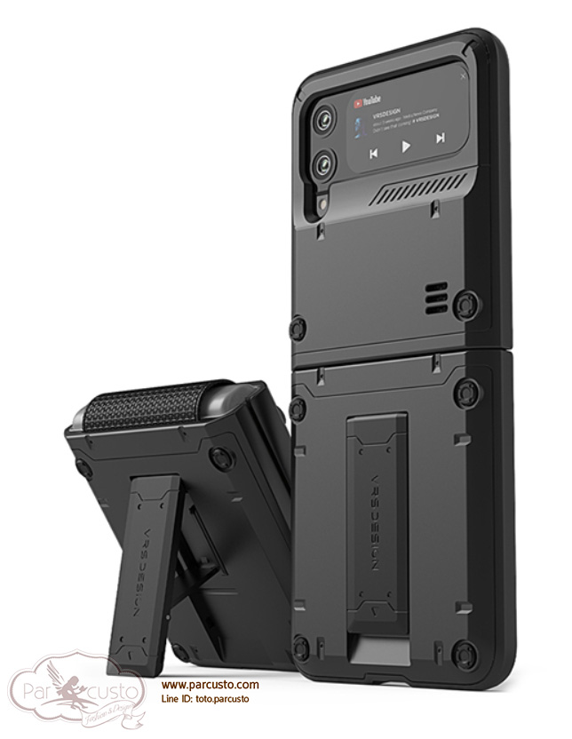 เคสกันกระแทก Samsung Galaxy Z Flip 3 [Quick Stand Active] จาก VRS [Pre-order]