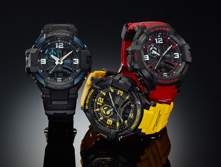 นาฬิกา คาสิโอ Casio G-Shock GRAVITY DEFIER รุ่น GA-1000-9B