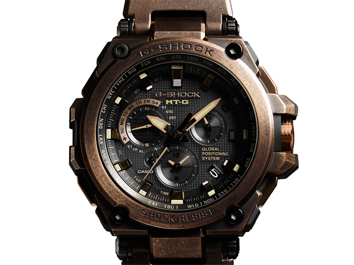 นาฬิกา Casio G-SHOCK Premium model MT-G series GPS Hybrid WaveCeptor รุ่น MTG-G1000AR-1A "Made in Japan" ของแท้ รับประกัน1ปี