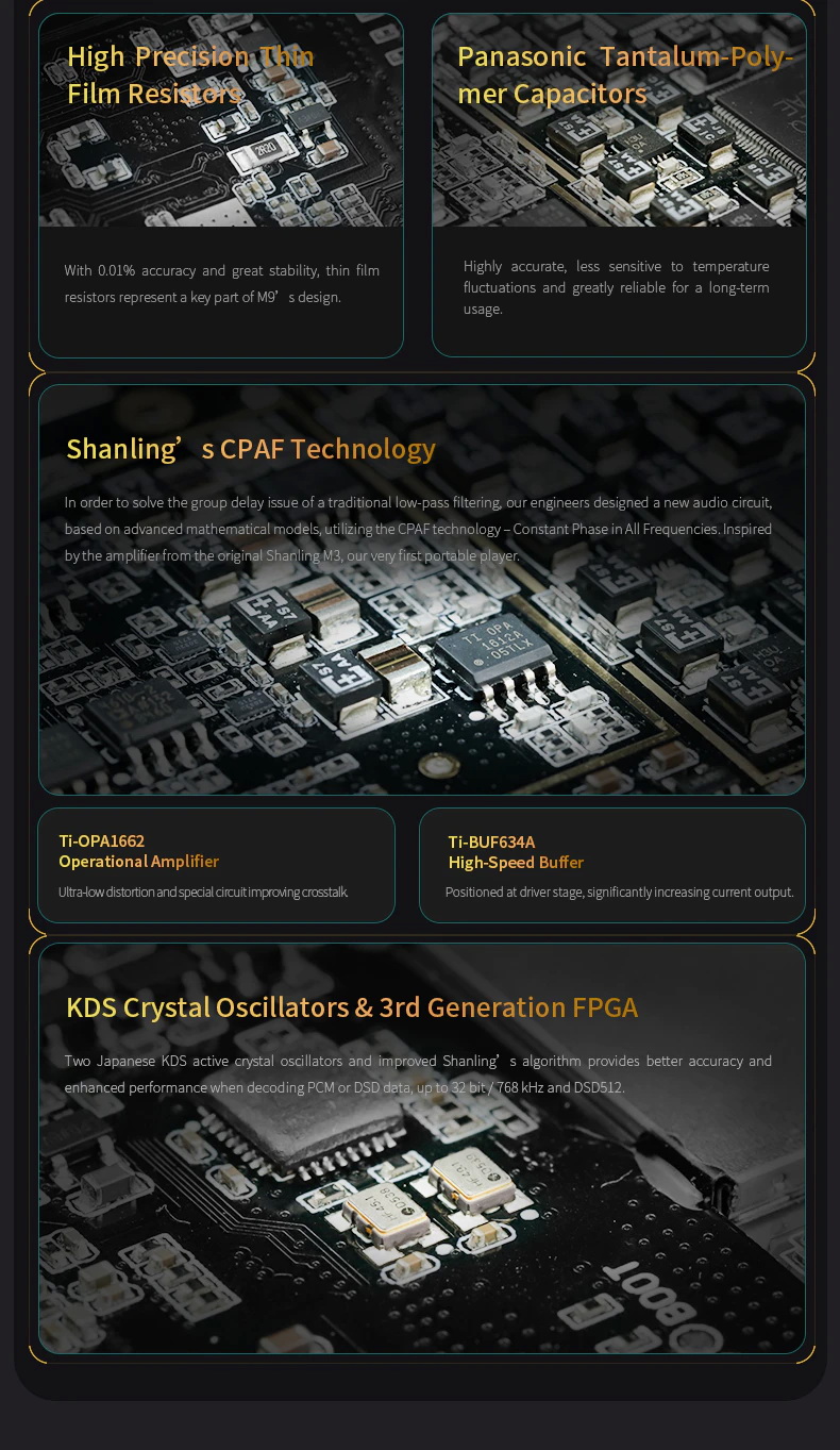 ขาย Shanling M9 DAP พกพา ระดับเรือธง รองรับ MQA ประกันศูนย์ไทย