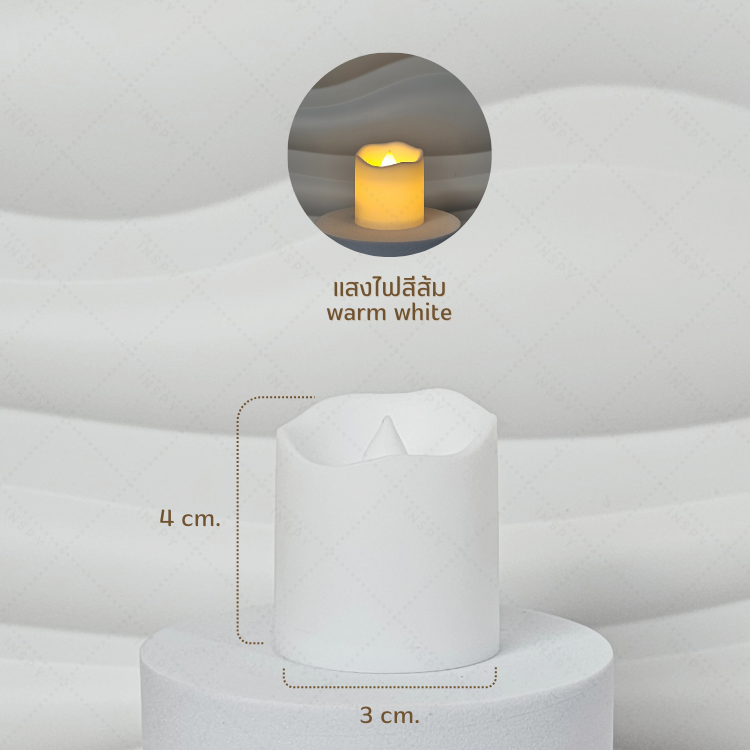 เทียนจิ๋ว (รุ่นใหม่) ขอบคลื่น