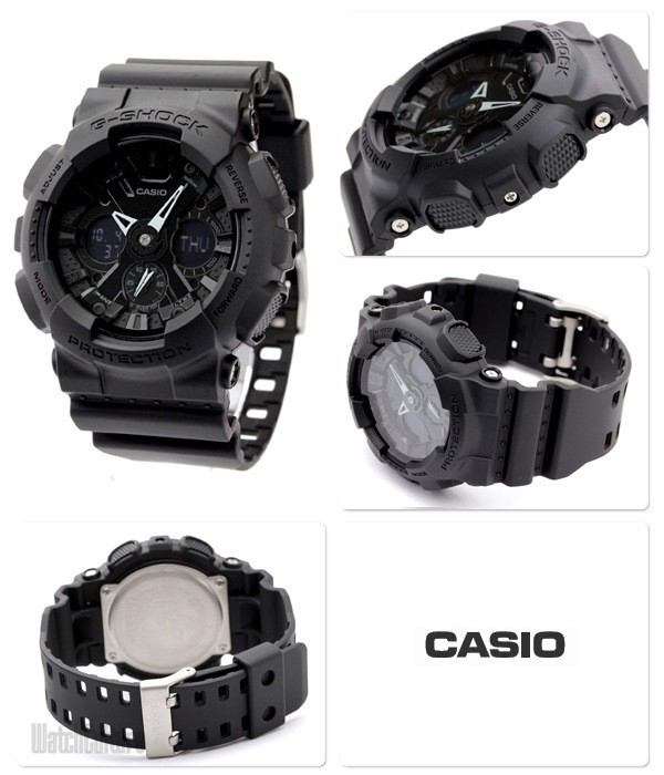 นาฬิกา คาสิโอ Casio G-Shock Limited Rare item Black out Basic series รุ่น GA-120BB-1AER (EUROPE) หายากมาก