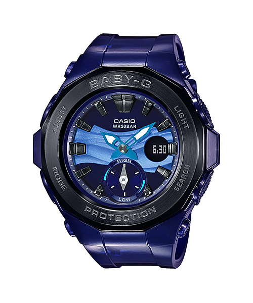 นาฬิกา Casio Baby-G ANALOG-DIGITAL Beach Glamping series รุ่น BGA-220B-2A ของแท้ รับประกัน1ปี