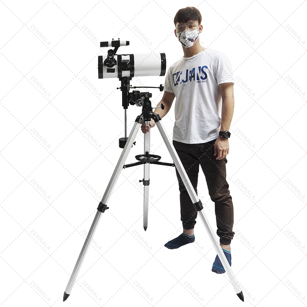 กล้องดูดาว 1000x114 【แบบสะท้อนแสง】มี 2 สีให้เลือก