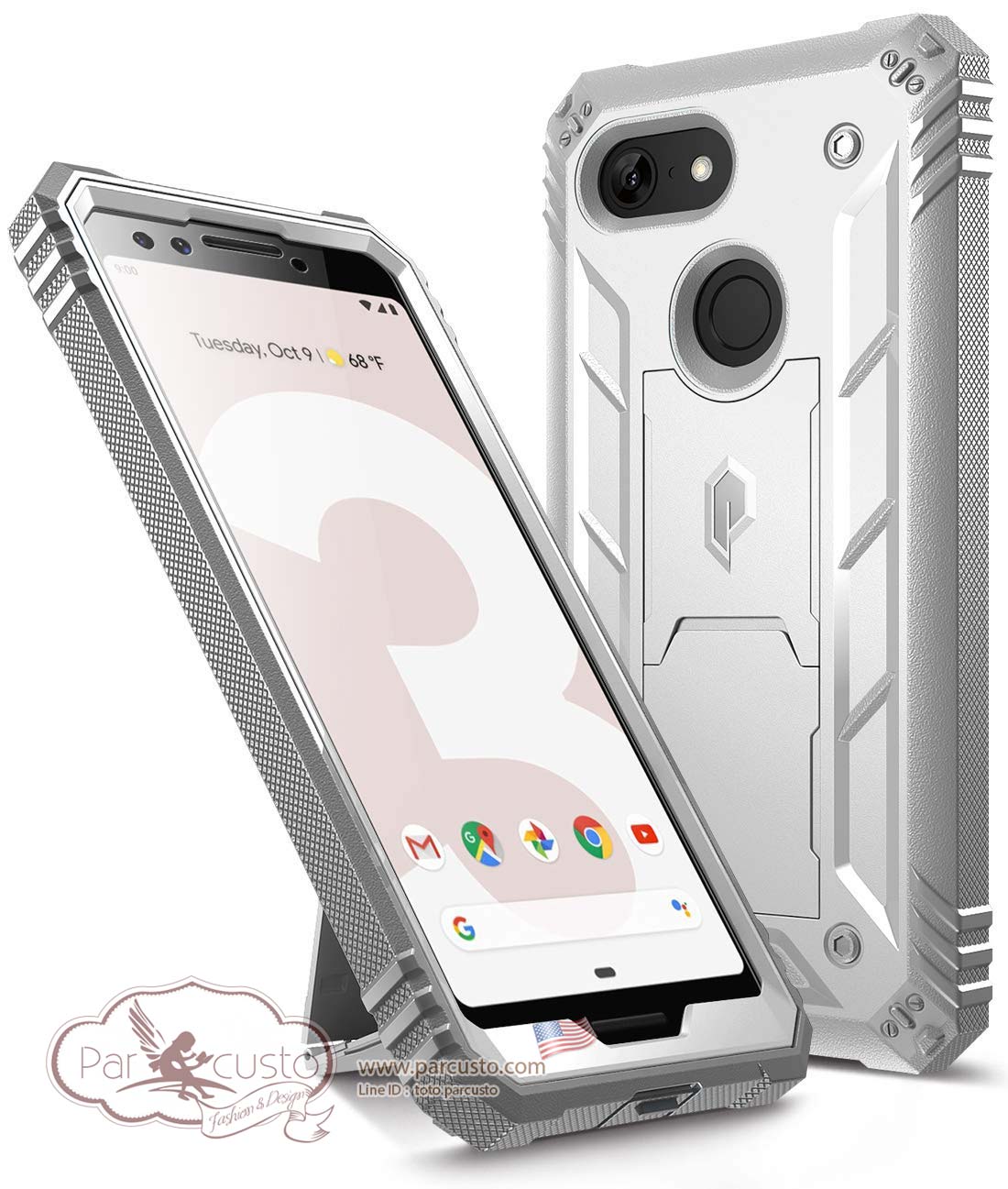 เคสกันกระแทก Google Pixel 3 [Revolution] จาก Poetic [Pre-order USA]