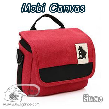 กระเป๋ากล้อง Mirrorless รุ่น Mobi Canvas สำหรับ XA2 GF7 A5100 A6000 EPL7 EM10 NX2000 ฯลฯ