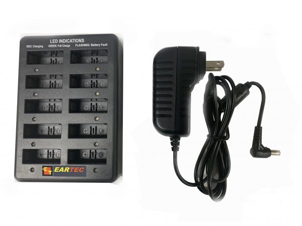 Eartec CHLX10E 10-Port Multi-Charger เครื่องชารจ์แบต