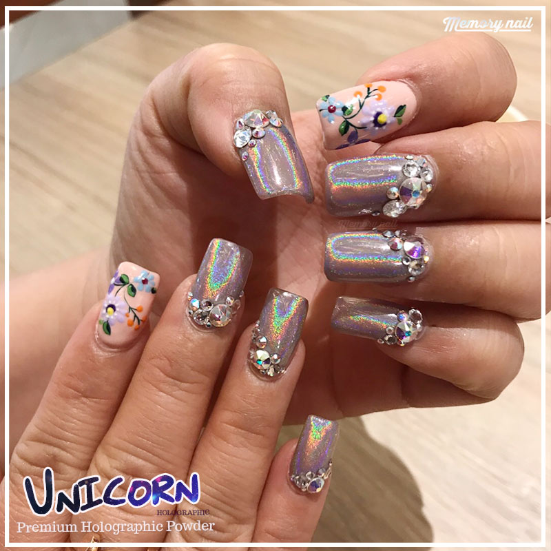 ผงโฮโลแกรม,ผงยูนิคอร์น,UNICOR HOLOGRAPHIC,ผง HOLOGRAPHIC,UNICOR HOLOGRAPHIC,ผงรุ้ง,ผงแต่งเล็บ,ผงติดเล็บ,ผงติดเล็บ โฮโลแกรม