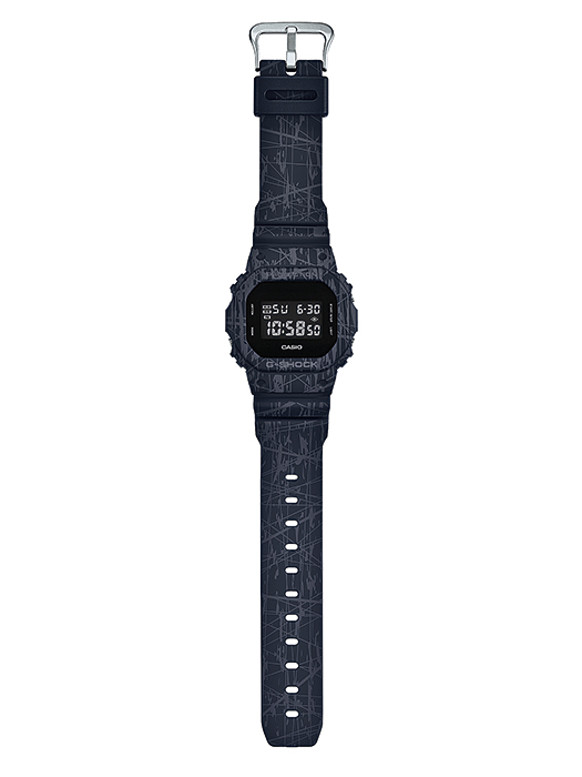 นาฬิกา คาสิโอ Casio G-Shock Limited Slash Pattern series รุ่น DW-5600SL-1
