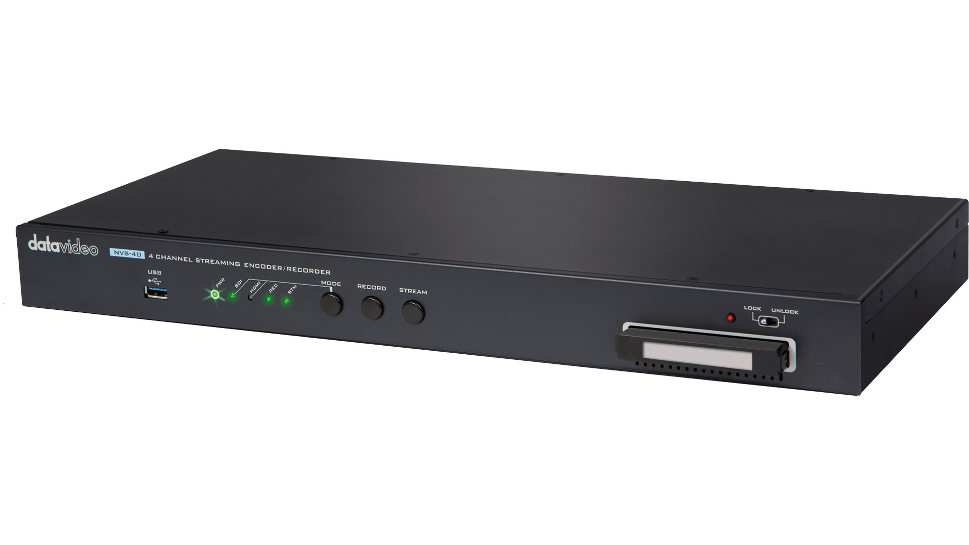 DATAVIDEO NVS-40 4 Channel Streaming Encoder/ Recorder