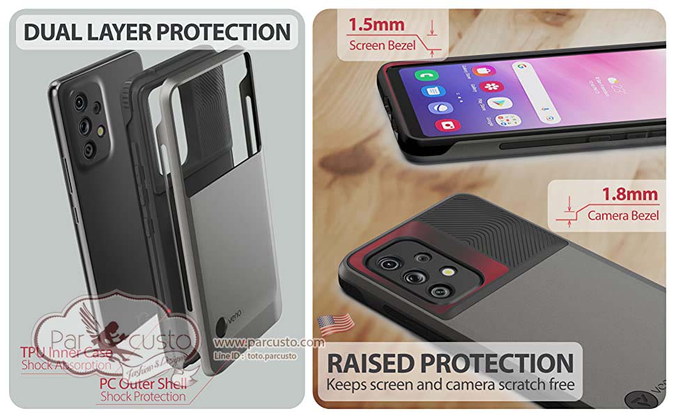 เคสกันกระแทก Samsung Galaxy A53 5G Case (2022) [Outcross Slim Profile] จาก Vena (Pre-order USA)