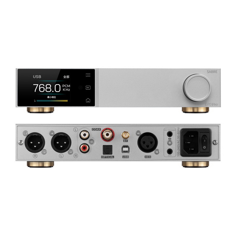 Topping D70 Pro SABRE DAC ตั้งโต๊ะ รองรับ Dual Hi-Res ประกันศูนย์ไทย