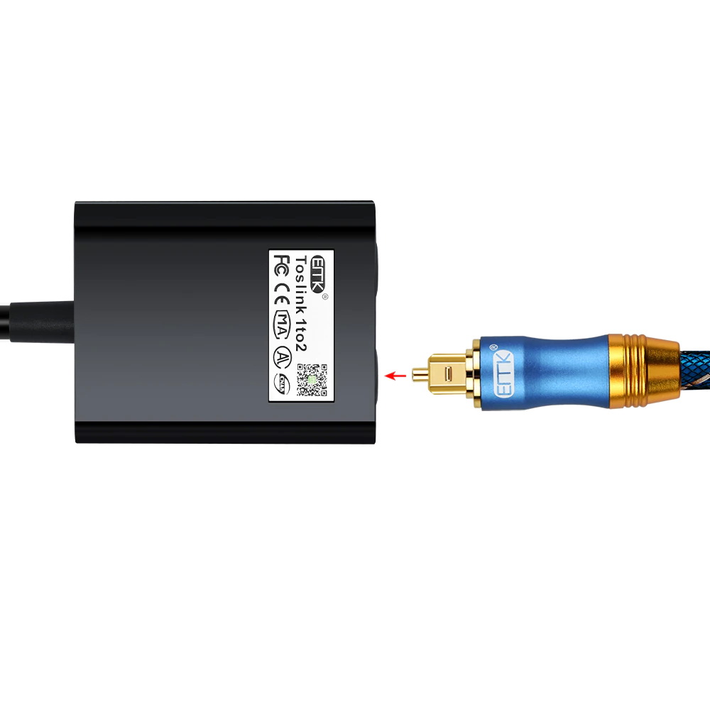 ขาย ERTK Optical HUB ตัวแยกสัญญาณ Optical แบบ เข้า 1 ออก 2 หัว