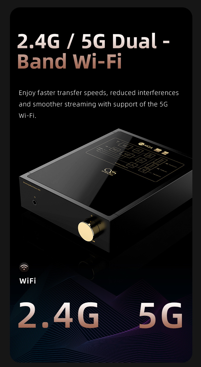 ขาย Shanling EA5 DAP+DAC+AMP ครบจบในตัว รองรับ MQA, Dual Hi-Res