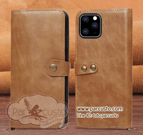 เคสหนังวัวแท้ Apple iPhone 11 / 11 Pro / 11 Pro Max (กรุณาระบุรุ่น) จาก Sheng Lei [หมด]