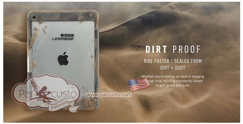 เคสกันน้ำกันฝุ่นกันกระแทก Apple iPad Air 2 NÜÜD จาก Life Proof [หมดชั่วคราว]