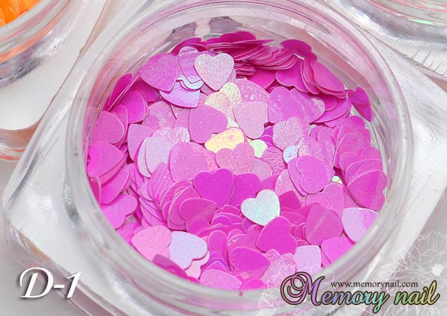 กากเพชรติดเล็บ,กากเพชรติดเล็บ หัวใจ,กากเพชร,กากเพชร หัวใจ,กากเพชร รูปหัวใจ