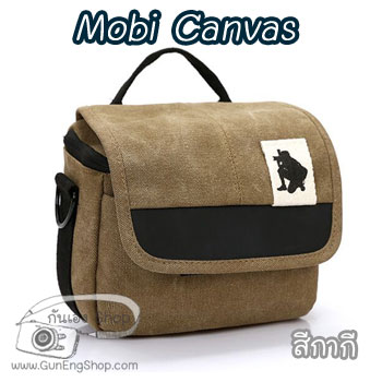 กระเป๋ากล้อง Mirrorless รุ่น Mobi Canvas สำหรับ XA2 GF7 A5100 A6000 EPL7 EM10 NX2000 ฯลฯ