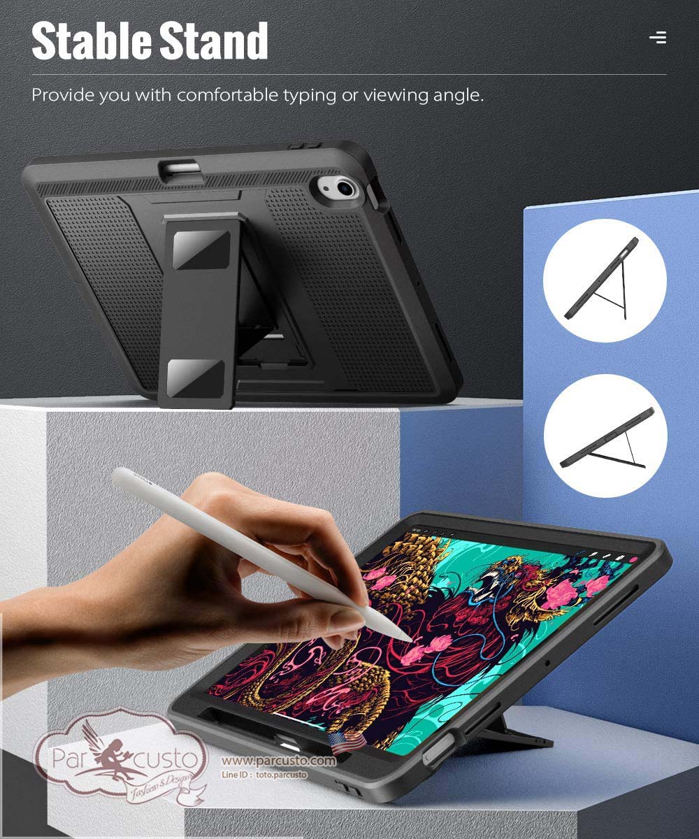 เคสกันกระแทก iPad Air 4th 10.9 Inch 2020 [Heavy Duty] จาก MoKo [Pre-order USA]