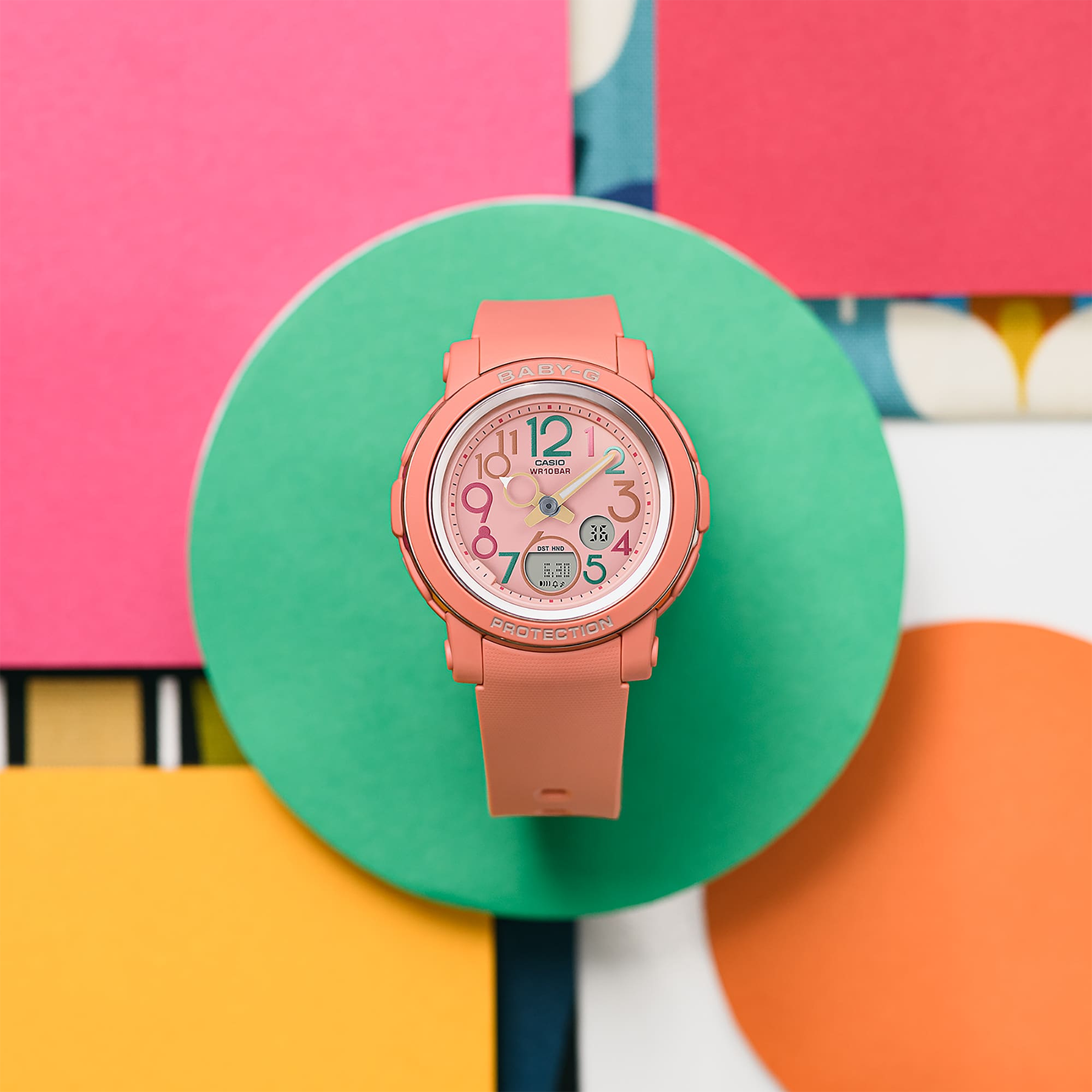 นาฬิกา Casio Baby-G ANALOG-DIGITAL BGA-290PA series รุ่น BGA-290PA-4A ของแท้ รับประกัน1ปี