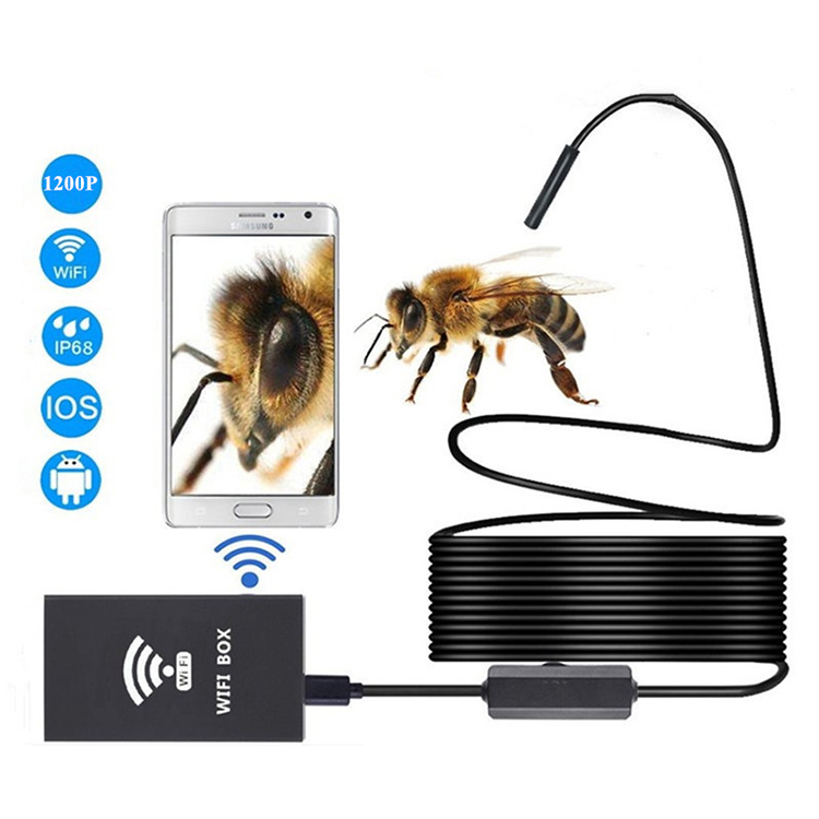 กล้องงู HD Wi-Fi android รุ่น ZCF-F140 (8 มิลิเมตร) สายยาว 3.5 เมตร และ 10 เมตร