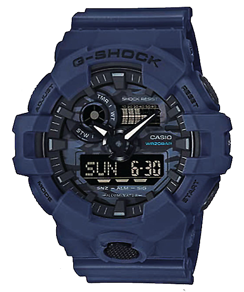 นาฬิกา Casio G-Shock Special color Dial CAMO Utility series รุ่น GA-700CA-2A ของแท้ รับประกัน1ปี