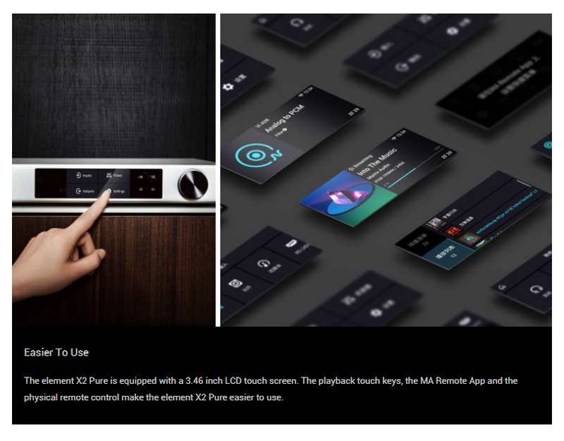 Matrix Audio Element X2 Pure Music Streamer เครื่องเล่นเพลงเครือข่ายแบบตั้งโต๊ะ ประกันศูนย์ไทย