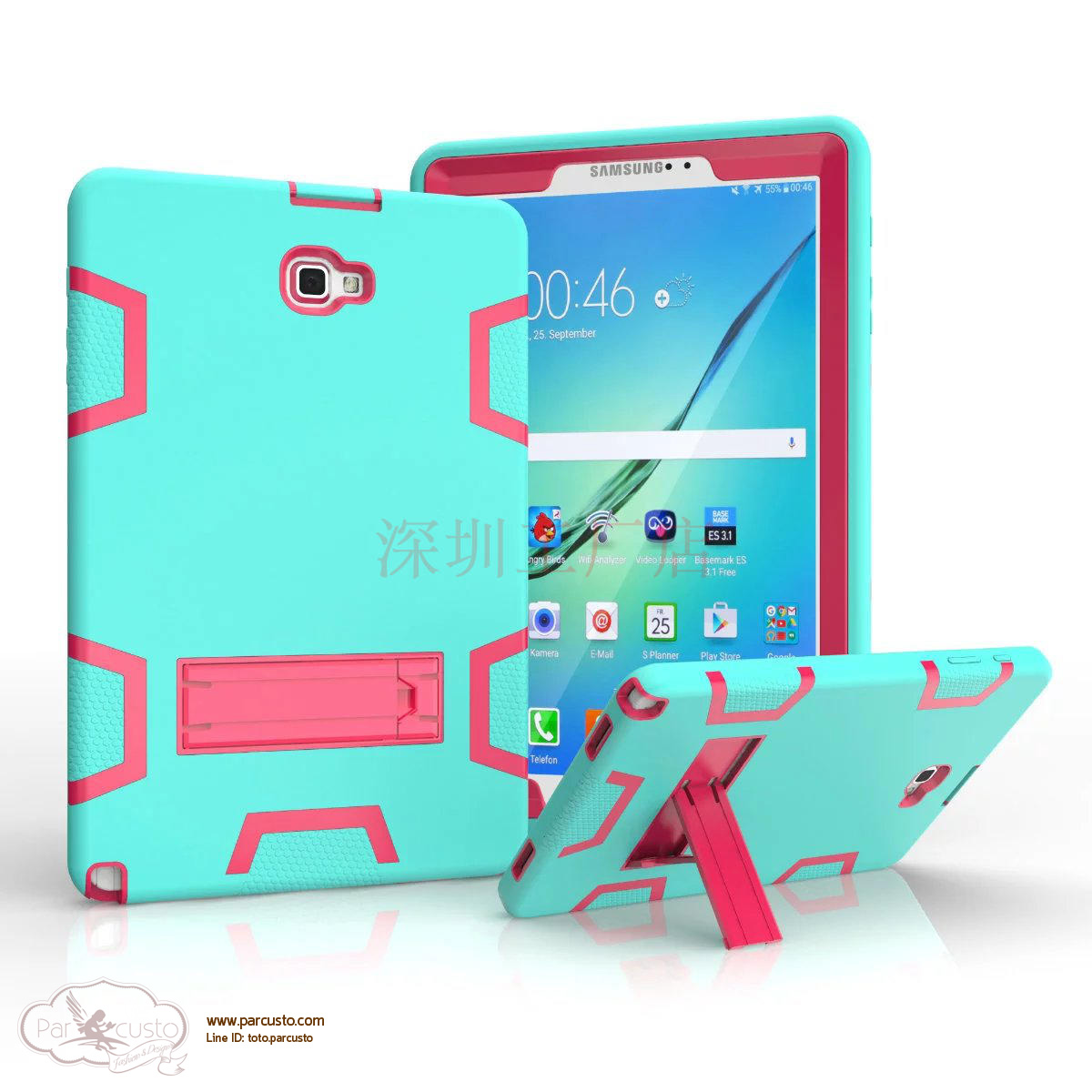 เคสกันกระแทก Samsung Galaxy Tab A 10.1 with S Pen (P580 / P585) จาก Tading