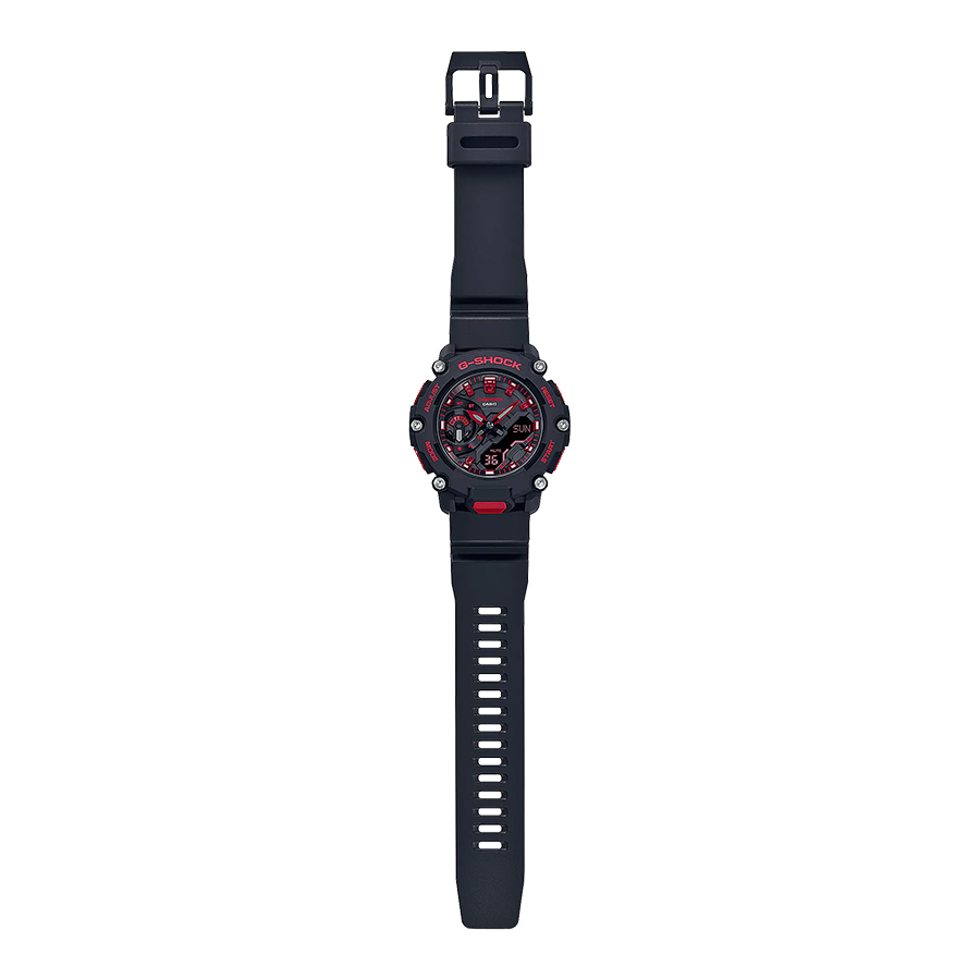 นาฬิกา Casio G-Shock Special Color Burning Red series รุ่น GA-2200BNR-1A ของแท้ รับประกัน1ปี