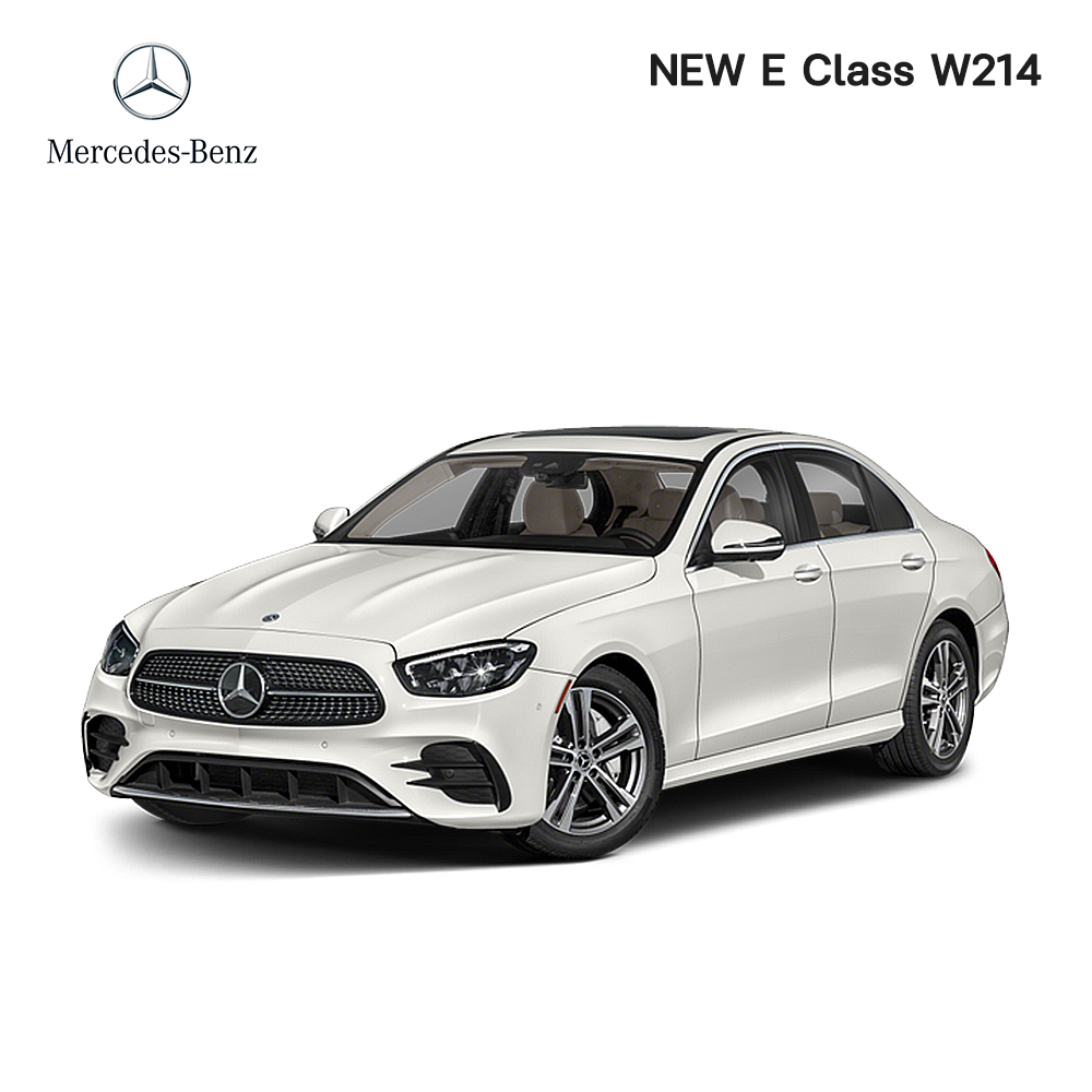 พรมปูพื้นรถยนต์ พรมกระดุม รถ BENZ E CLASS W214 ปี 2022-2027 ชุดพรมพื้นรถ จำนวน 5 ชิ้น