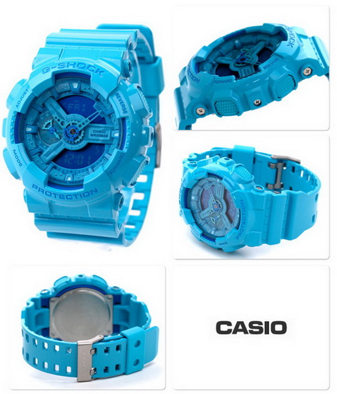 นาฬิกา คาสิโอ Casio G-Shock Limited Hyper Color รุ่น GA-110B-2 (ฟ้าล้วน)