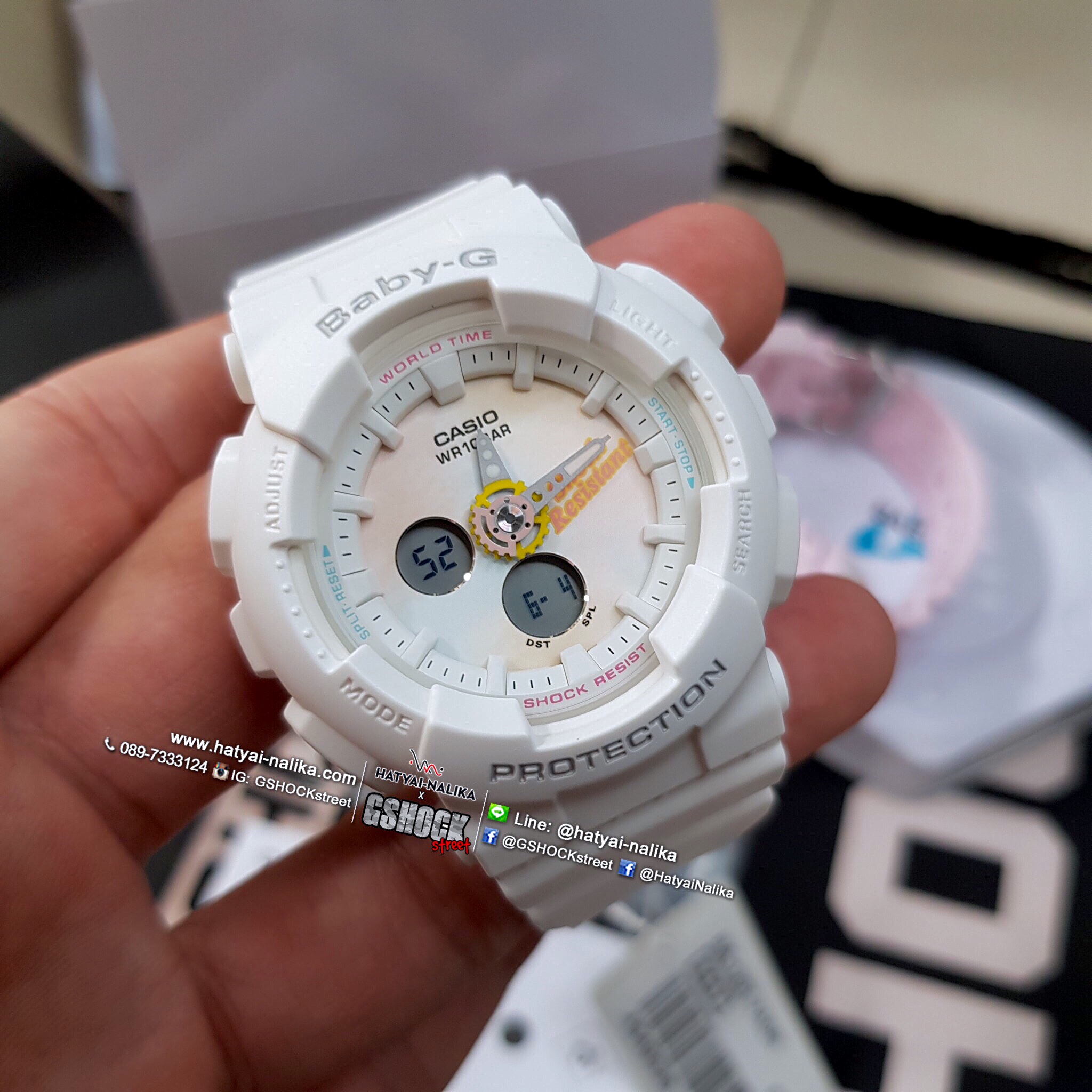 นาฬิกา Casio Baby-G Special Color BA-120T Tie-Dye Pattern series รุ่น BA-120T-7A ของแท้ รับประกัน1ปี