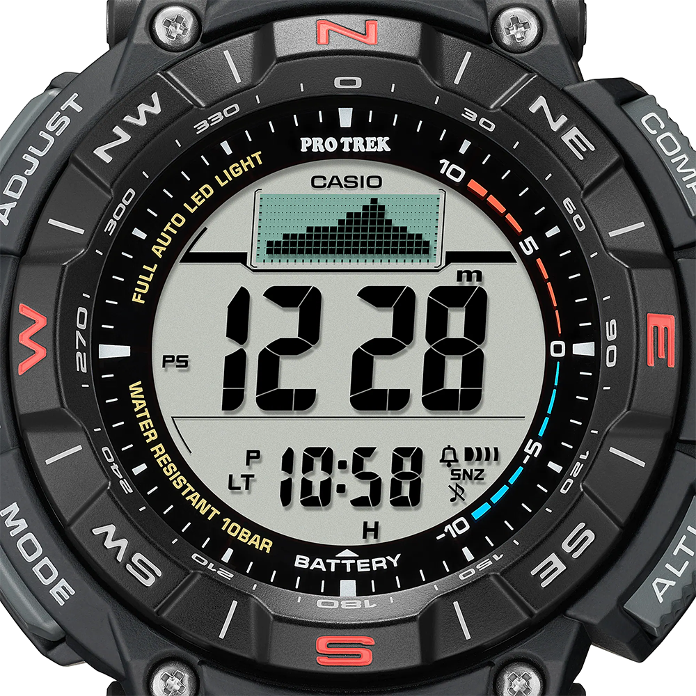 นาฬิกา คาสิโอ Casio PRO TREK PRG-340 Series รุ่น PRG-340-1 ของแท้ รับประกัน1ปี