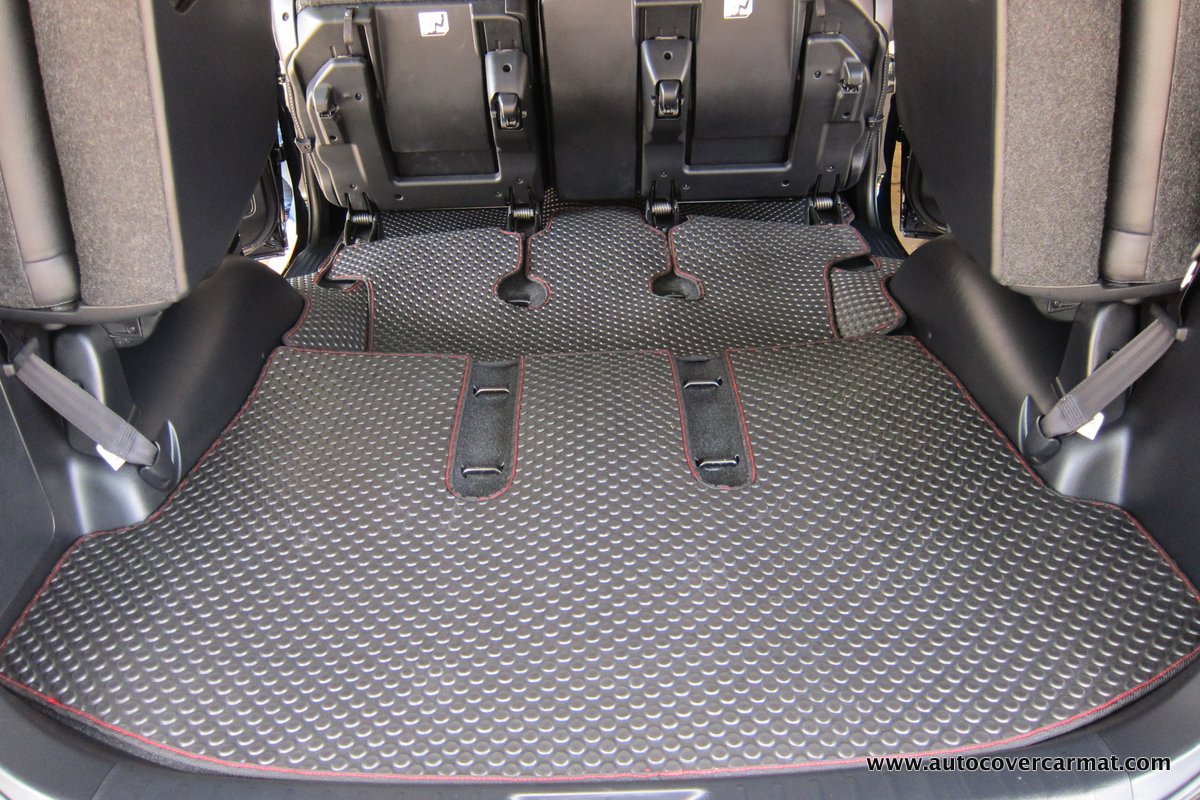 พรมปูพื้นรถยนต์ พรมกระดุม รถ TOYOTA FORTUNER ปี 2005 - 2015 ชุดเต็มคันรวมท้าย จำนวน 12 ชิ้น