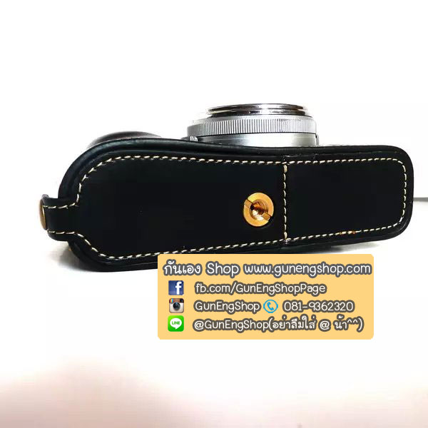 (ขายโละ) เคสกล้องหนัง Half Case X100S X100Tฮาฟเคสกล้องหนัง X100S X100T รุ่นเปิดแบตได้