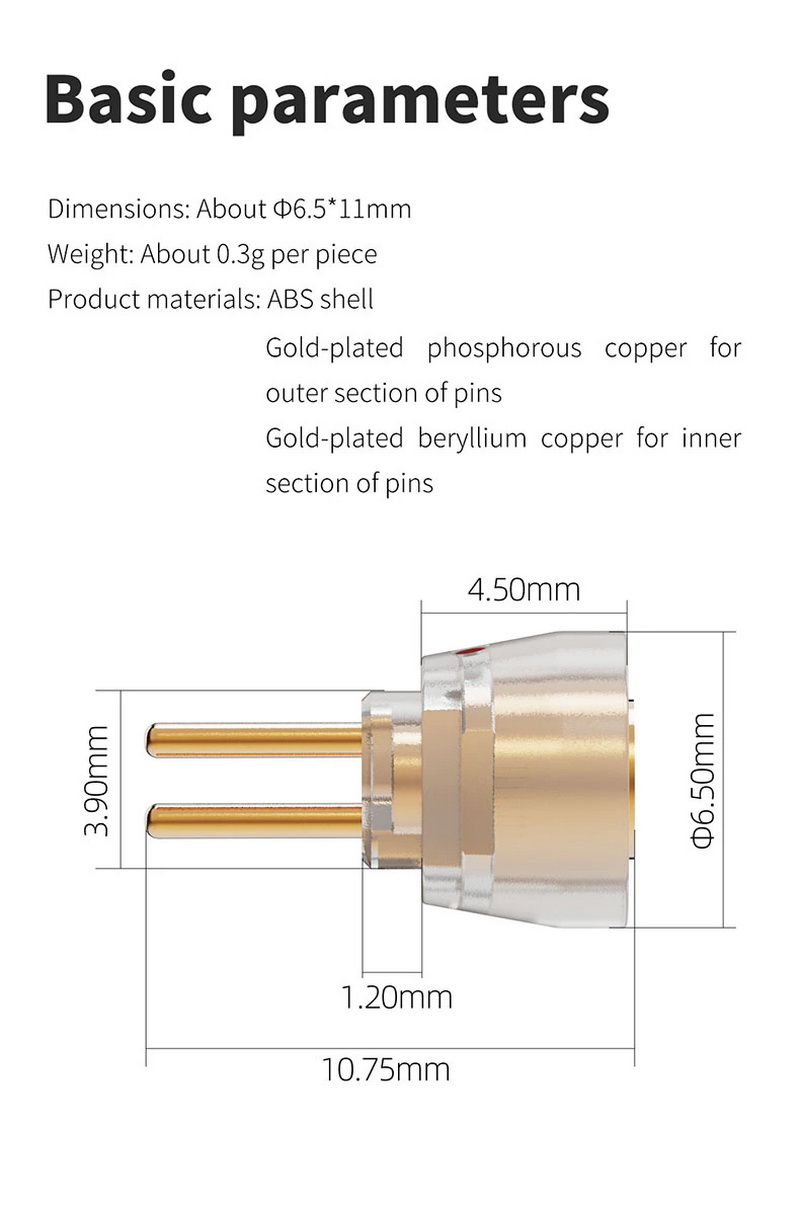 FiiO LC-78A อะแดปเตอร์แปลงขั้วหูฟัง FD11/FH11 ให้รองรับสายหูฟัง MMCX