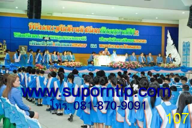 ชุดบัณฑิตน้อย ฟ้า ขาว ส้ม