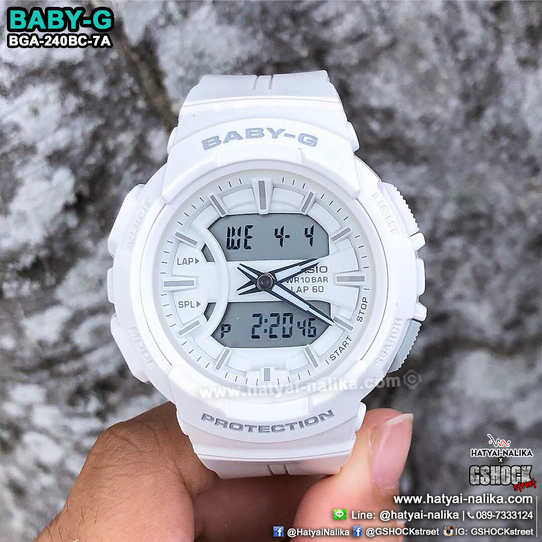 นาฬิกา Casio Baby-G BGA-240BC Bold Color series รุ่น BGA-240BC-7A ของแท้ รับประกัน1ปี