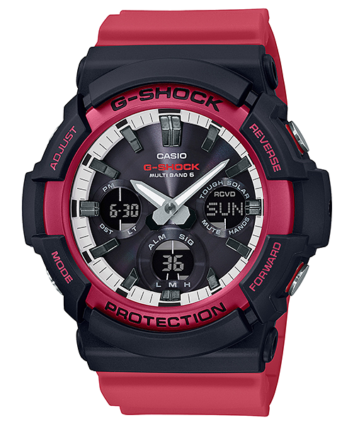 นาฬิกา Casio G-Shock Special color RED & BLACK series รุ่น GAS-100RB-1A ของแท้ รับประกัน1ปี