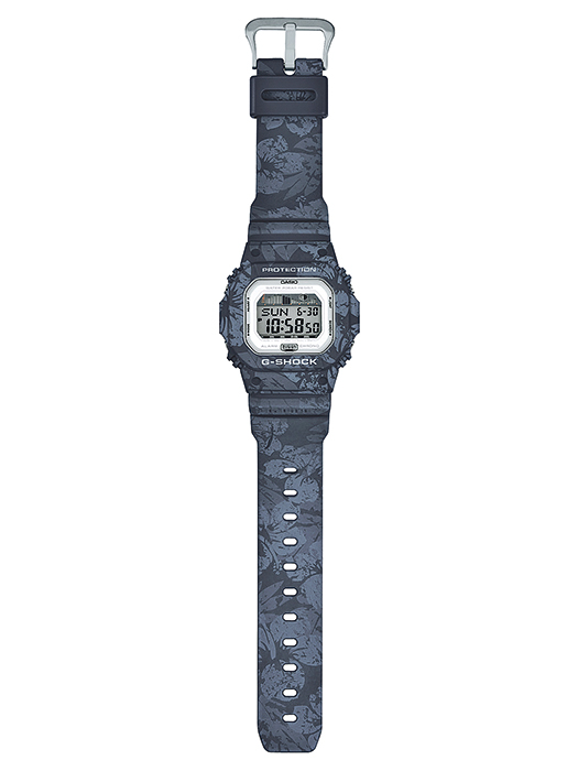 นาฬิกา Casio G-Shock Limited Vintage Flower Pattern series รุ่น GLX-5600F-8 "เทาฮาวาย" ของแท้ รับประกัน1ปี