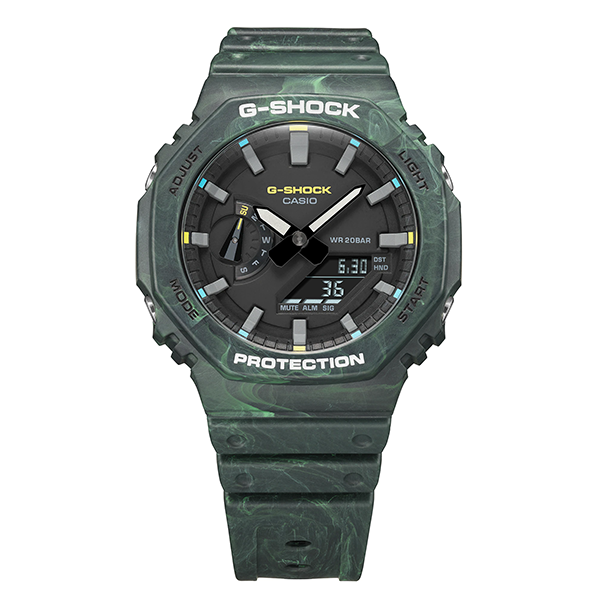 นาฬิกา Casio G-Shock Special Color MYSTIC FOREST series รุ่น GA-2100FR-3A ของแท้ รับประกัน1ปี