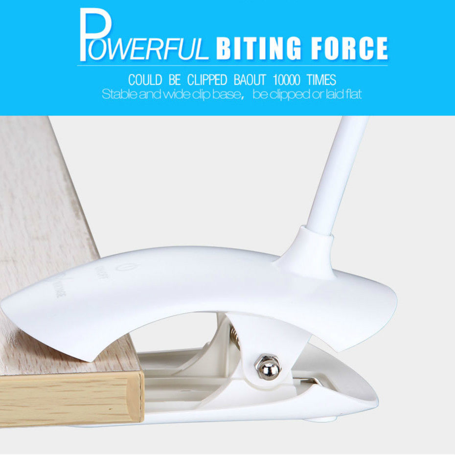 โคมไฟตั้งโต๊ะสัมผัสมีที่หนีบYG-5933