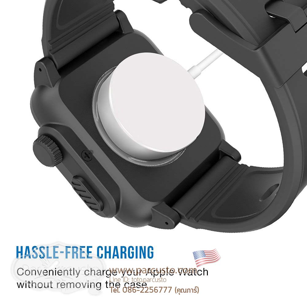 เคสกันน้ำกันกระแทก Apple Watch 38mm และ 42mm [IP68 Certified] จาก TETHYS [Pre-order USA]